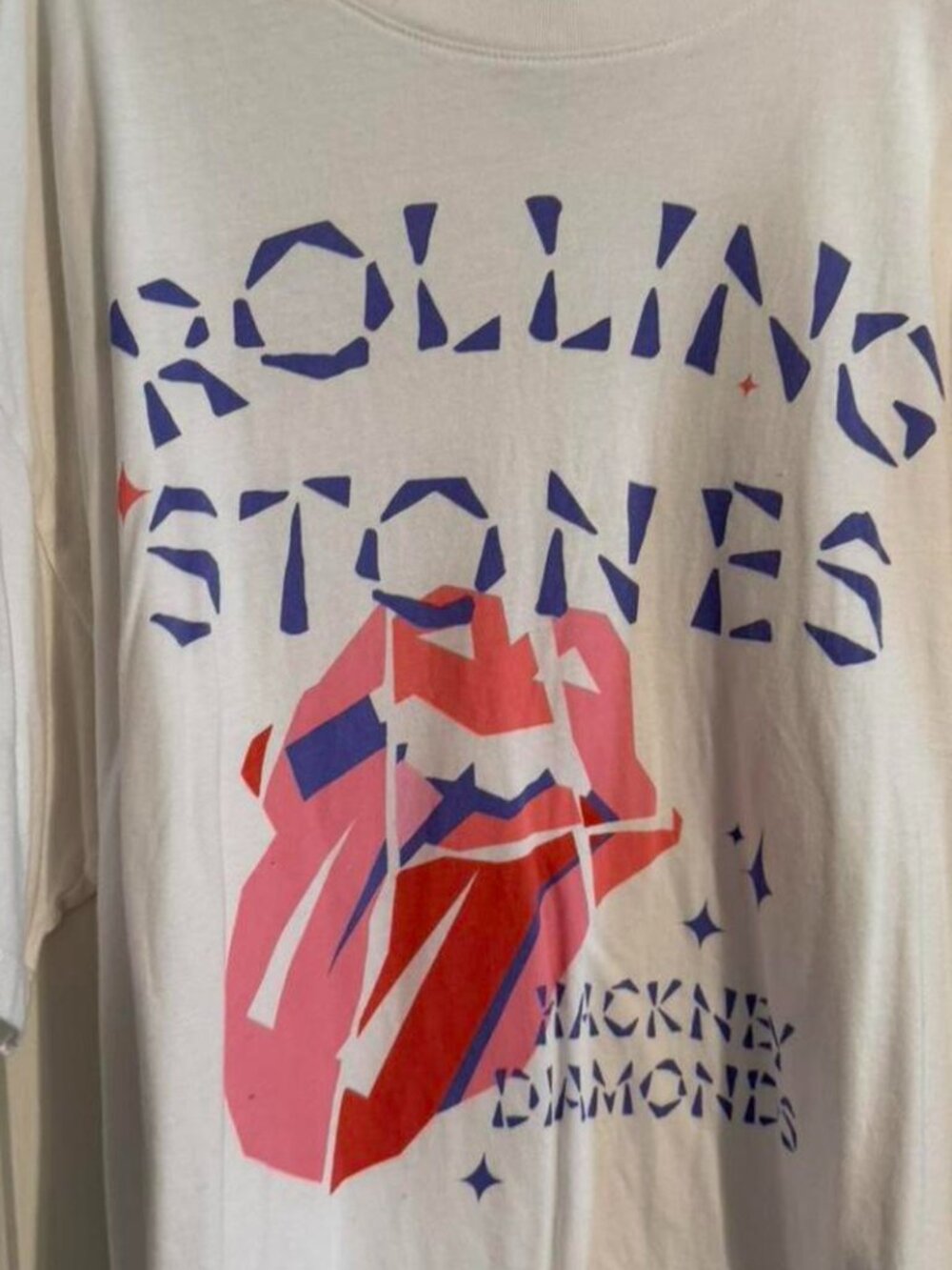 American Eagle Rolling Stones band tee ROLLING STONES HACKNEY DIAMOND